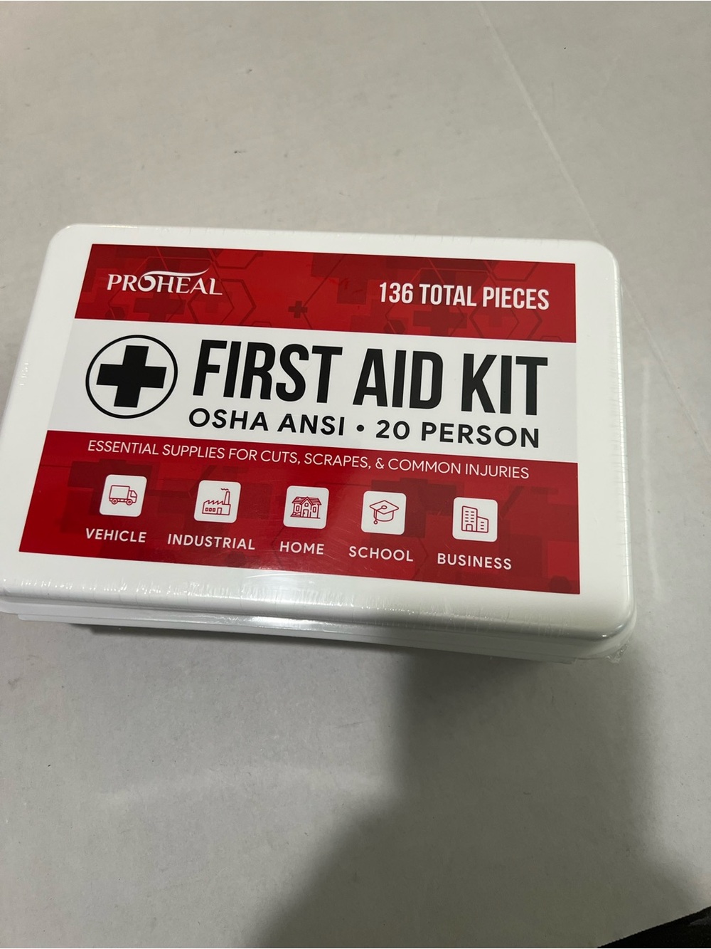 20 Person OSHA Compliant First Aid Kit